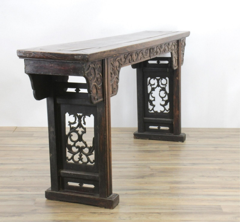 Chinese Elm & Softwood Altar Table