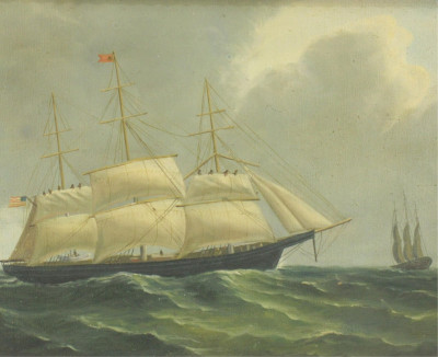 Image for Lot R. Stone - Three Masted Schooner