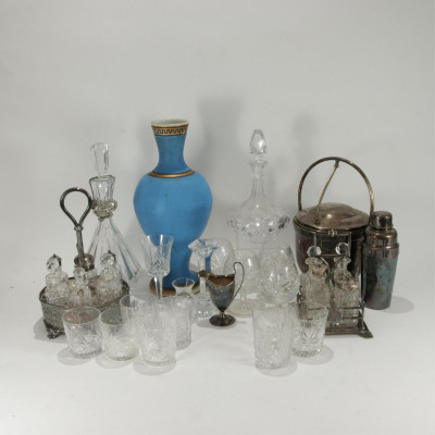 Image for Lot Victorian Tableware - Christofle,Galway Crystal