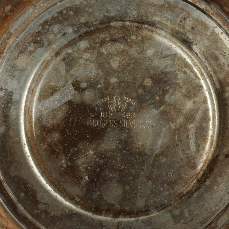 Silverplate Serving Trays, Coffee Urn, Vases