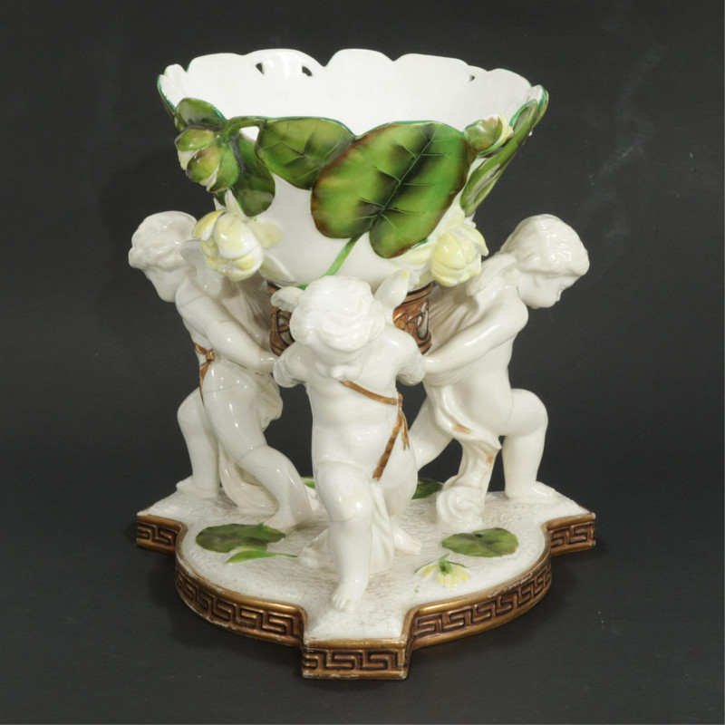 T. Goode & Co. Figural Porcelain Coupe, 1861