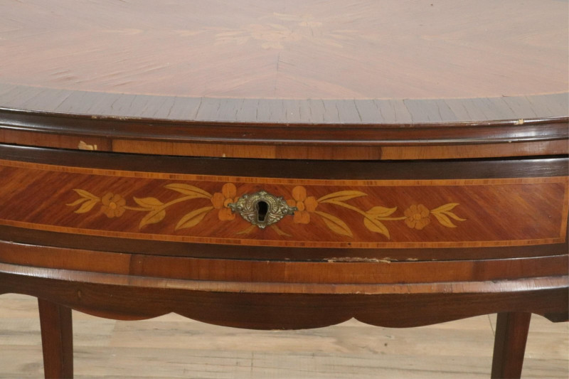 Louis XV Style Marquetry Writing Table