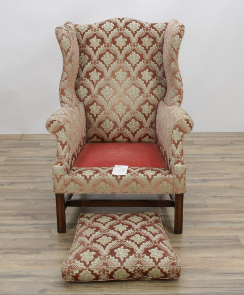Georgian Style Wing Chair