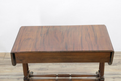 Duncan Phyfe Style Dropleaf Sofa Table