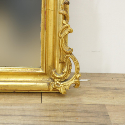 Louis XV Style Giltwood & Composition Mirror