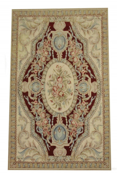 Two Aubusson Style Rugs