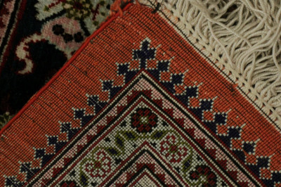 Qum Silk Carpet, late 20th C.