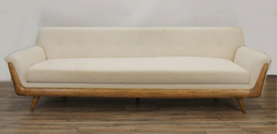 Image for Lot Adrian Pearsell Style Ash Sofa