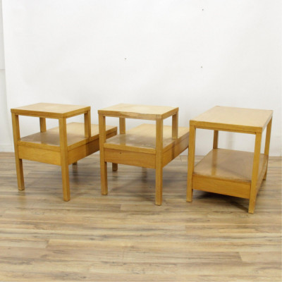 Group 3 MCM Side Tables with Drawers