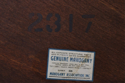 Mahogany Associates Mahogany Coffee Table