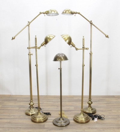 Image for Lot Five Pharmacy Style Floor Lamps