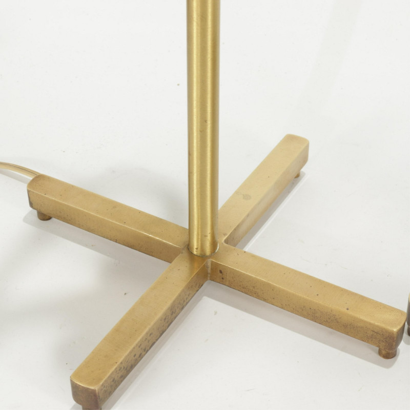 Tommi Parzinger Style Brass Table Lamps
