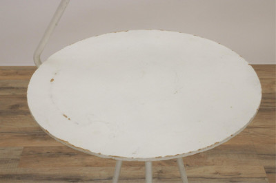White Painted Lamp Table, 1950's