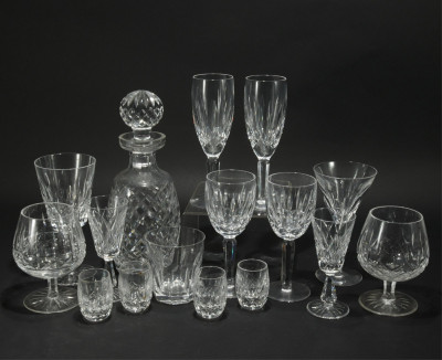 Image for Lot Waterford Crystal Barware