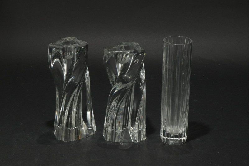 Baccarat, Steuben, Ekenas Crystal Glassware