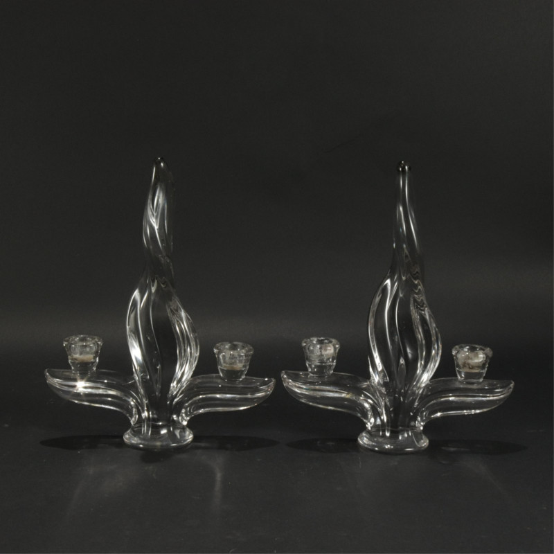 Group of Sevres Crystal & Additions