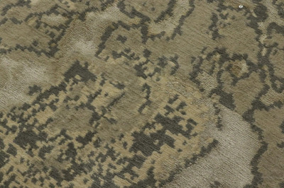 Contemporary Wool and Silk Hand knotted Carpet
