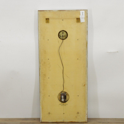 Andre Margat - Painted Hanging Clock