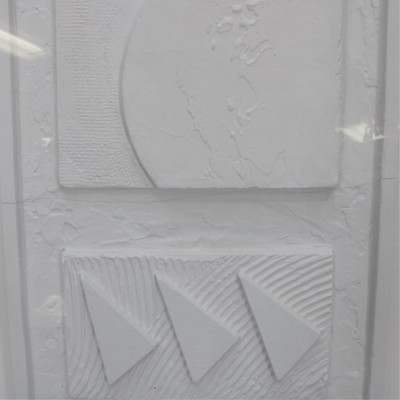 Andy Mack Geometric Reliefs; N. Nahur Drawing