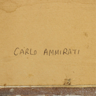 Attributed to Carlo Ammisati - Modernist Coastline