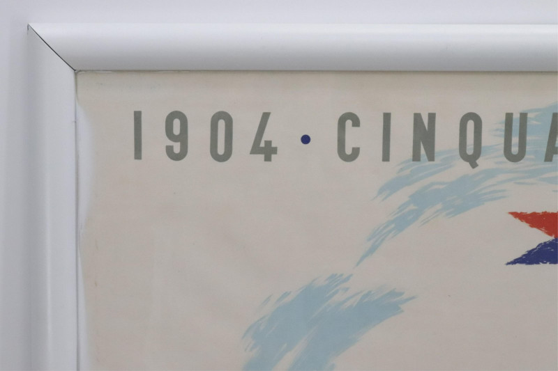 1904-1954 Cinquantenaire Foire De Paris Poster