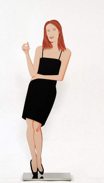 Image for Lot Alex Katz - Black Dress 4 (Sharon)