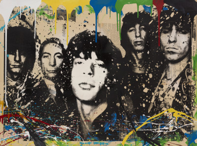 Image for Lot Mr. Brainwash - Rolling Stones