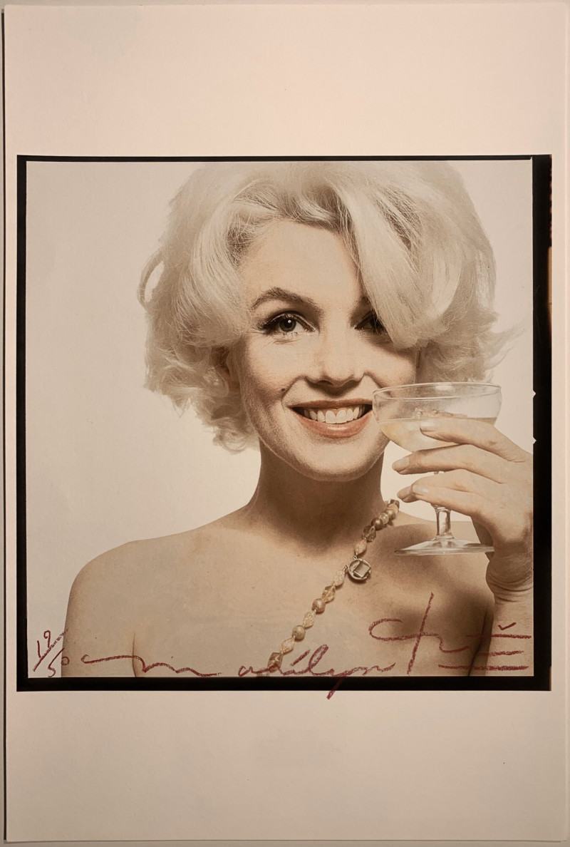 Bert Stern - Marilyn with Champagne