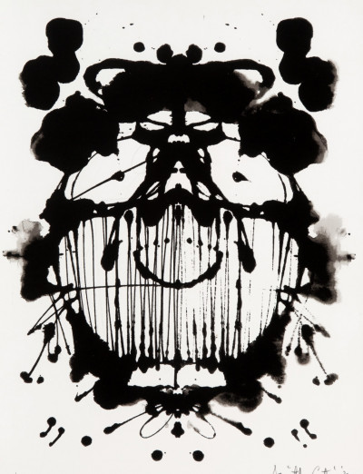 Image for Lot Timothy Curtis - Inkblot Face No. 113