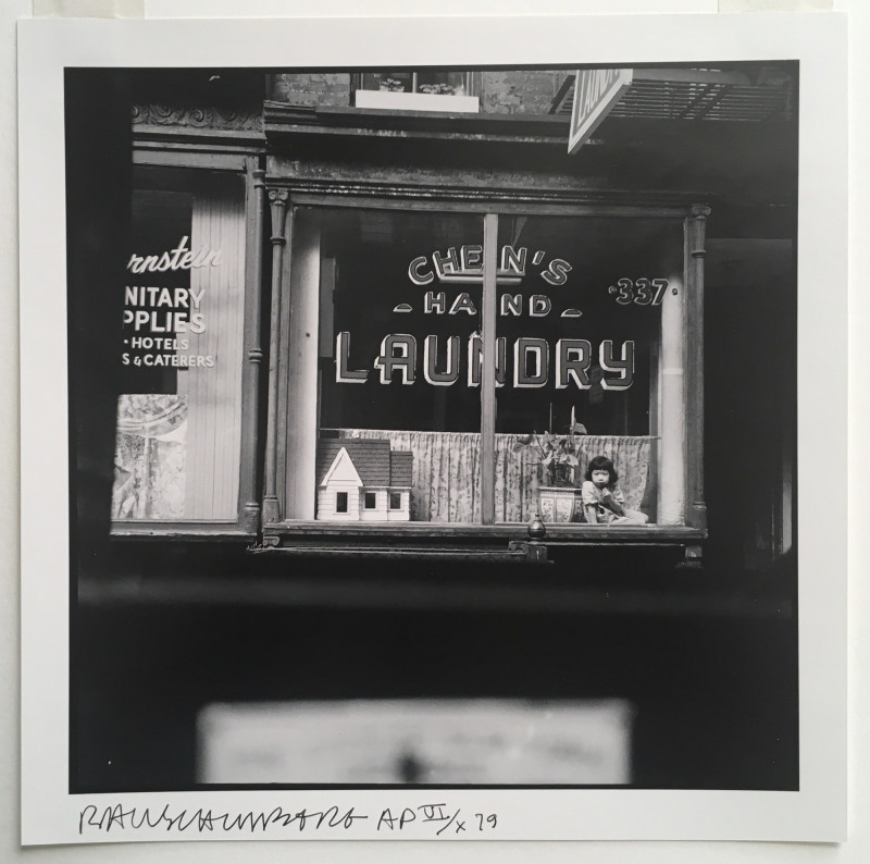Robert Rauschenberg - Laundry: New York City (late 1950's)