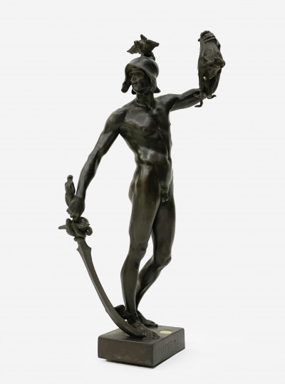 Image for Lot Frederick William Pomeroy - Perseus with Head of Medusa