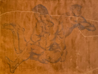 Image for Lot Léonard Tsuguharu Foujita - Two Male Nudes