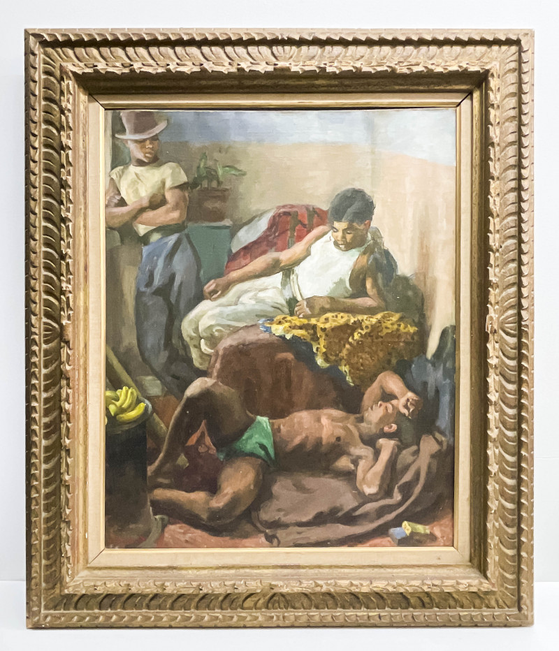 Étienne Bouchaud - Three Figures in an Interior