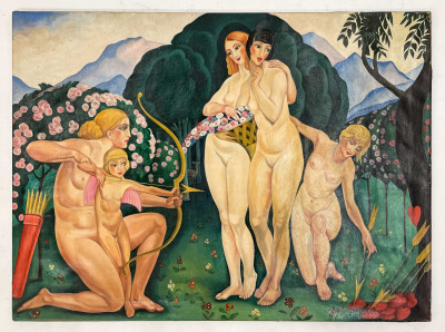 Artist Unknown - Venus and Amor
