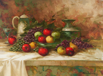 Image for Lot Pierre Latour - Still Life with Grapes
