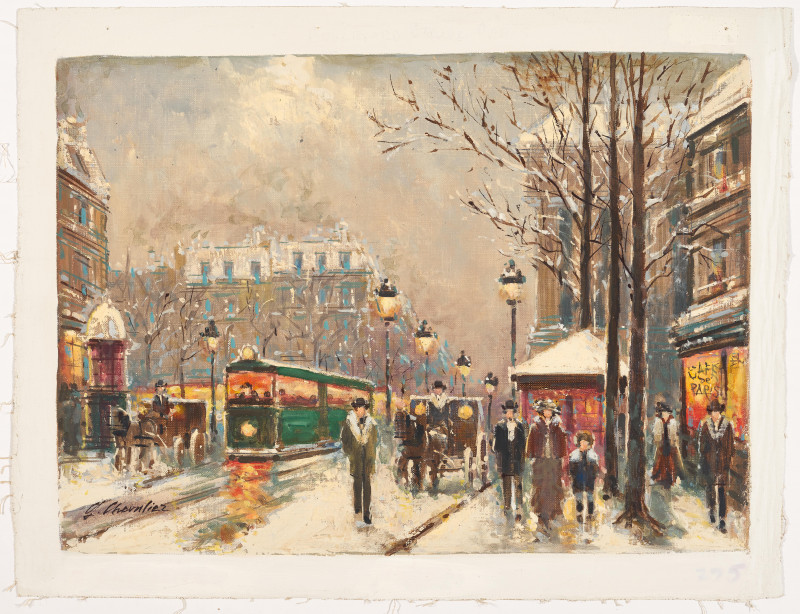 Unknown Artist - Winter in Paris