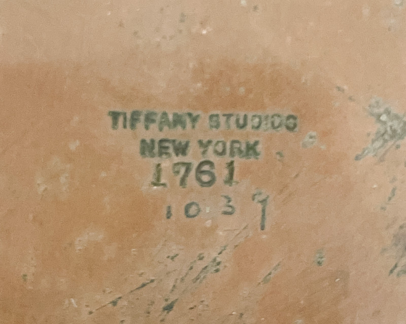 Tiffany Studios - Chinese Desk Set (8 Pieces)