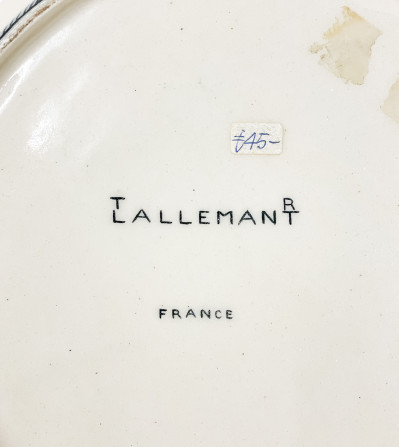 Lallemant Plate with General on Horse