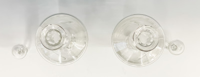 Pair of Baccarat Crystal Decanters