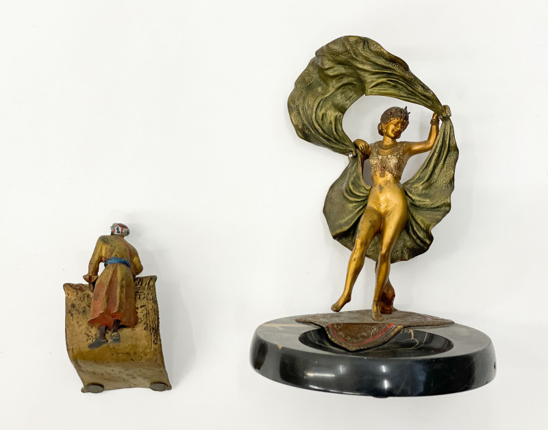 After Franz Bergman - Group of 4 Cold-Painted Bronze Figures