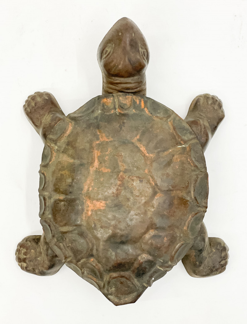 Golden & Jacobson Turtle Spittoon