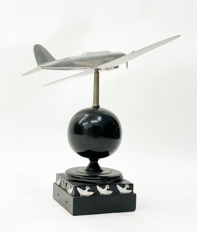 Aluminum Model of an Airplane