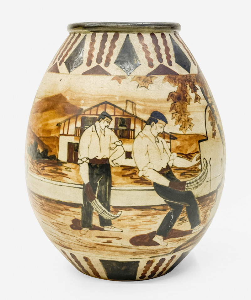 Étienne Vilotte & Poterie De Ciboure - Vase