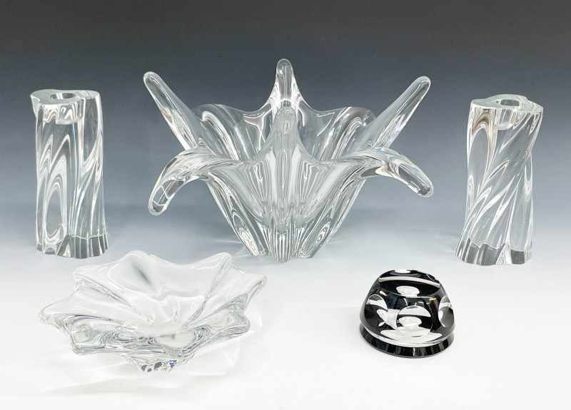 Baccarat - Group of 5 Decorative Accessories