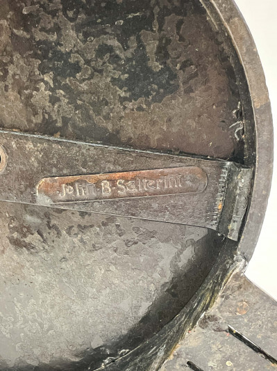 John Salterini Hammered Metal Floor Vase