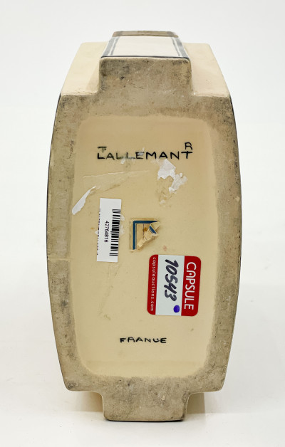 Lallemant 'Course Relais' Vase Depicting Athletes