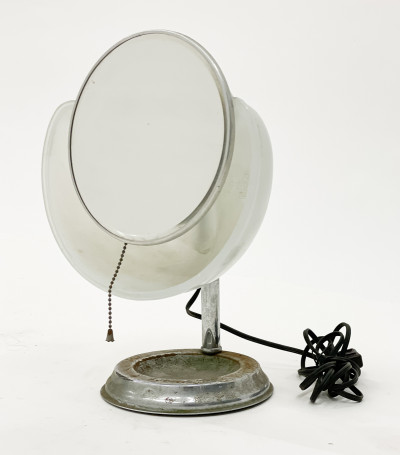 Wilfred B. Goddard Art Deco Illuminated Vanity Mirror