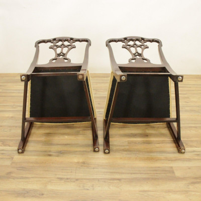 4 George III Style Mahogany Side Chairs