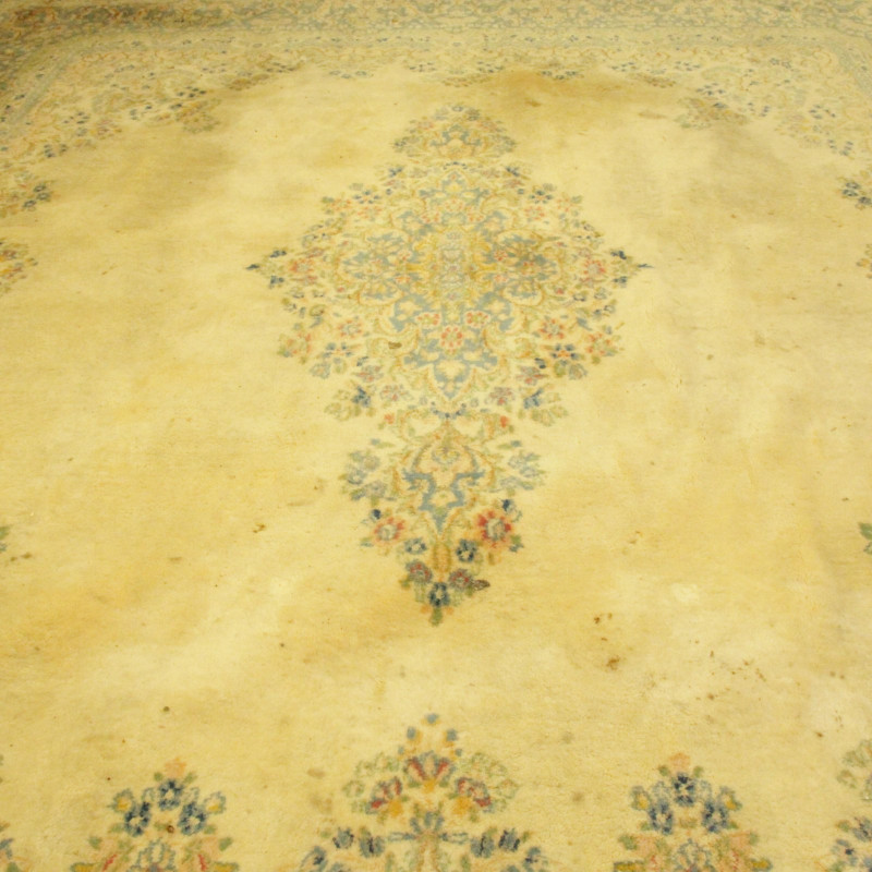 Kirman Wool Carpet 12 x 14-6