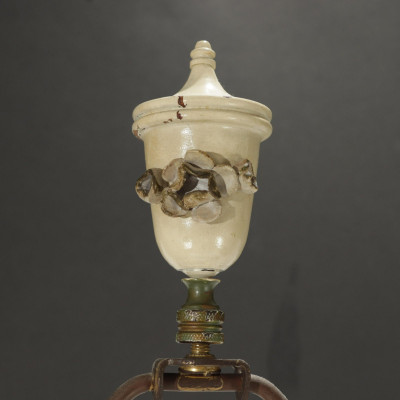 Pr Continental Figural Vase/Lamps, Bettina Gates